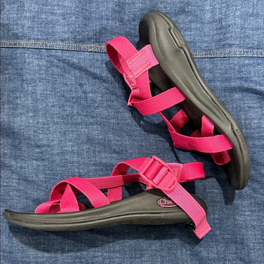 Chaco Women's Fuchsia Sandals - Picture 5 of 5